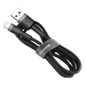 KABEL BASEUS CAFULE USB-LIGHTNING 2.4A 0.5M GREY/BLACK