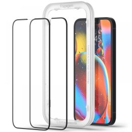 SPIGEN GLAS FC ALM IPHONE 13/13 PRO/14 2-PACK BLACK