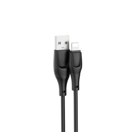 XO KABEL NB238 USB/LIGHTNING 2,4A 1m czarny