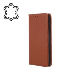 Etui skórzane Smart Pro do Xiaomi Redmi Note 11s brązowe