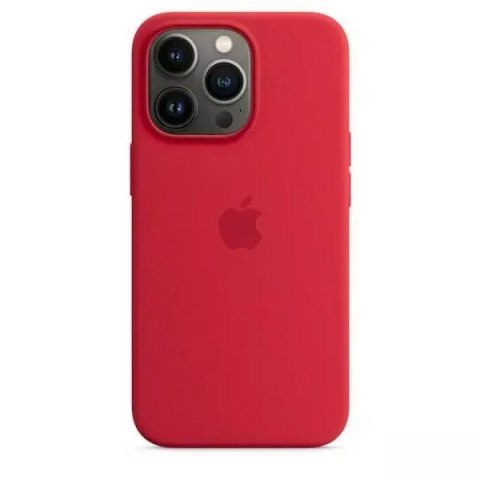 Originální ochranné pouzdro Apple Phone Case MM2L3ZM/A pro Apple iPhone 13 Pro / 13 6.1" MagSafe červené/červené silikonové pouz