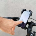 Wozinsky mocny uchwyt na telefon na kierownicę roweru, motocykla, hulajnogi czarny (WBHBK6)