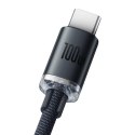 KABEL BASEUS CRYSTAL SHINE USB/USB-C 2M 100W BLACK