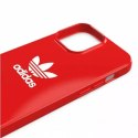 Etui Adidas OR SnapCase Trojlístek pro Apple iPhone 13 Pro Max 6,7" černo/červená 47132