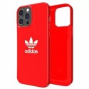 Etui Adidas OR SnapCase Trojlístek pro Apple iPhone 13 Pro Max 6,7" černo/červená 47132