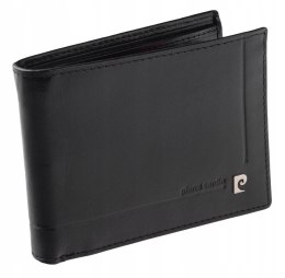 Klasyczny portfel męski ze skóry naturalnej i ochroną RFID — Pierre Cardin