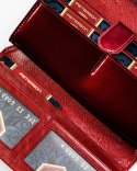 Lakierowany portfel na karty z ochroną RFID — Peterson