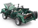 Jeep wojskowy - klocki CADA - ZDALNIE STEROWANY (C51015W)
