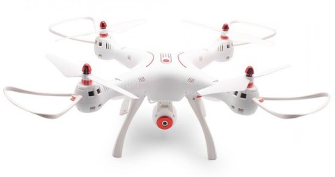 Syma X8SW (kamera FPV, 2.4GHz, zasięg do 70m, funkcja zawisu i powrotu, 50cm) - BIAŁY - UŻYWANY (sprawny)