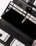 Klasyczny portfel damski z dużą sekcją na karty — Rovicky