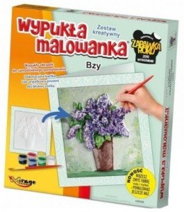 KWIATY - Wypukła Malowanka - BZY