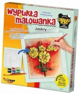 KWIATY - Wypukła Malowanka - JASKRY