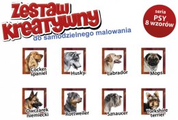 PSY - Wypukła Malowanka Seria PSY - Bernardyn