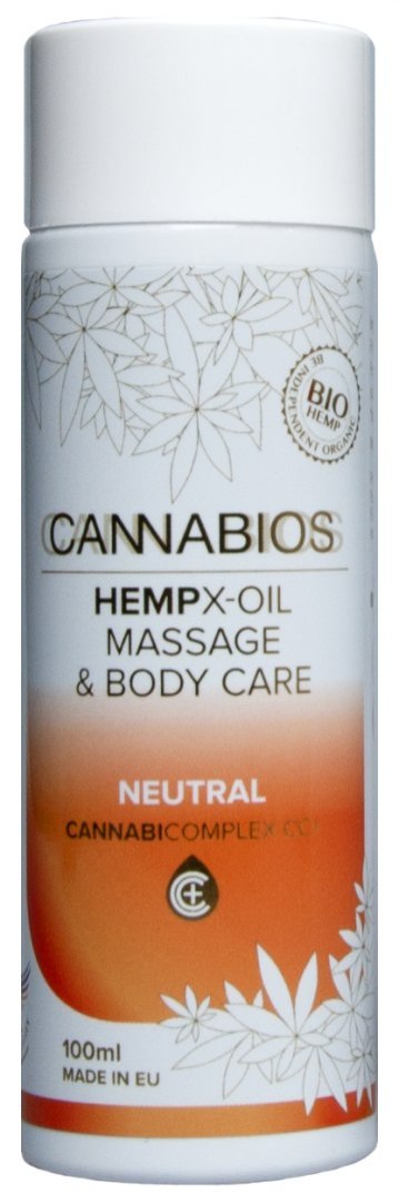 Olejek do Masażu CANNABIOS X-Oil Neutral - 100ml