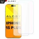 2x Szkło hartowane 9H Alogy ochrona na ekran do Apple iPhone 14/ 14 Pro