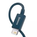 Baseus Superior kabel USB - Lightning 2,4A 2 m Niebieski (CALYS-C03)