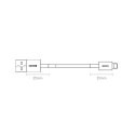 Baseus Superior kabel USB - Lightning 2,4A 2 m Niebieski (CALYS-C03)