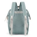 Plecak wodoodporny Himawari Travel Backpack pokrowiec Futerał z portem USB Navy Blue Pink