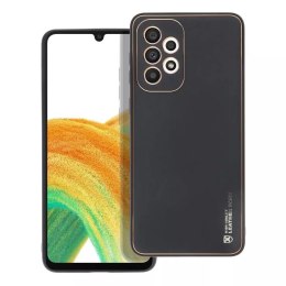 Kožené kožené pouzdro pro SAMSUNG Galaxy A33 5G černé