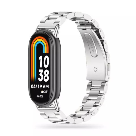 Nerezový náramek pro Xiaomi Smart Band 8 / 8 NFC Silver