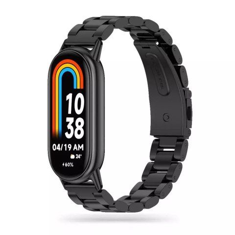 Pásek bransoleta Stainless do Xiaomi Smart Band 8/8 NFC Black