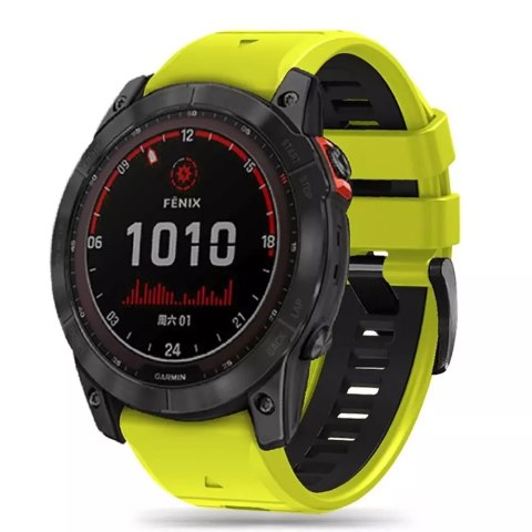 Pasek Tech-protect Iconband Pro Garmin Fenix 5 / 6 / 6 Pro / 7 Lime/black