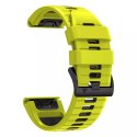 Pasek Tech-protect Iconband Pro Garmin Fenix 5 / 6 / 6 Pro / 7 Lime/black