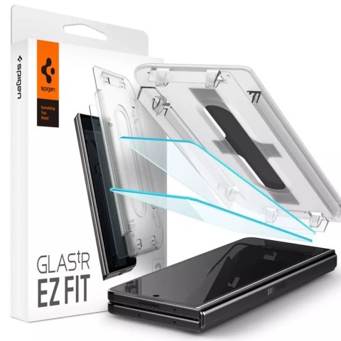 Spigen Glas.tR "EZ FIT" 2-balení tvrzeného skla pro Samsung Galaxy Z Fold 5 Clear