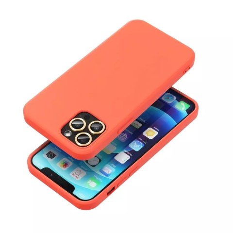 Etui futerał SILICONE do Apple iPhone 15 Plus brzoskwiniowy