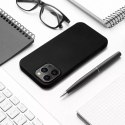 Etui futerał SILICONE do Apple iPhone 15 Pro czarny