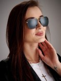 Okulary przeciwsłoneczne polaryzacyjne ochrona UV aviator - Rovicky