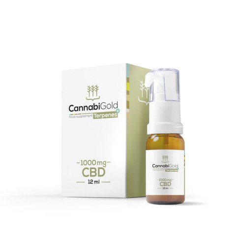 CannabiGold Terpenes+ Kannabidiol i terpeny w oleju 1000mg