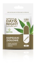 Kapsułki ziołowe DAY&NIGHT - DAY 45 kapsułek, 225mg CBD