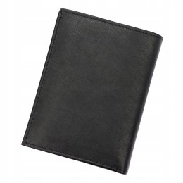 Duży, skórzany portfel męski bez zapięcia zewnętrznego — Pierre Cardin
