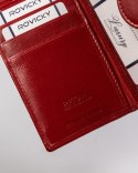 Skórzany portfel damski z systemem RFID Protect — Rovicky