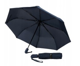 Duży, wiatroodporny parasol w eleganckim pokrowcu — David Jones