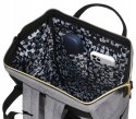 Plecak damski z portem USB i kieszenią na urządzenie przenośne — LuluCastagnette