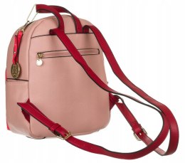 Kolorowy plecak z zewnętrznymi kieszeniami — Lulu Castagnette