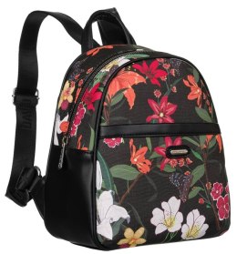 Miejski plecaczek damski z kwiatowym wzorem — David Jones