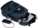 Duży plecak podróżny z miejscem na laptopa i portem USB — David Jones