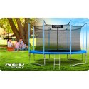 Trampolina ogrodowa 13ft/404cm z siatką wewnętrzną i drabinką