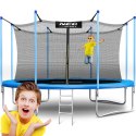 Trampolina ogrodowa 15ft/465cm z siatką wewnętrzną i drabinką