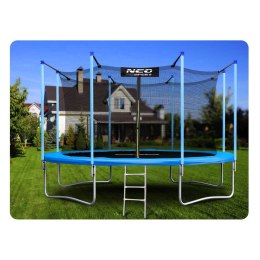 Trampolina ogrodowa 15ft/465cm z siatką wewnętrzną i drabinką