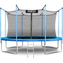 Trampolina ogrodowa 15ft/465cm z siatką wewnętrzną i drabinką