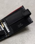 Skórzany portfel męski z kieszenią na dowód rejestracyjny - Rovicky