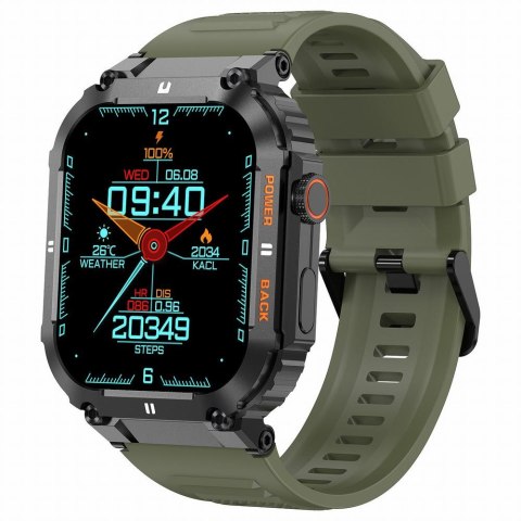 SMARTWATCH MĘSKI Gravity GT6-6 - WYKONYWANIE POŁĄCZEŃ, MONITOR SNU (sg020f)