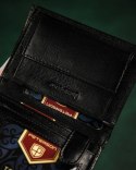 Skórzany portfel męski bez zapięcia zewnętrznego — Peterson