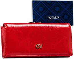 Duży portfel damski na karty — Cavaldi