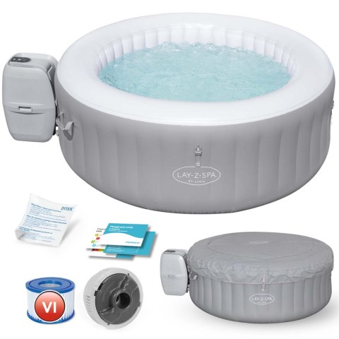 Dmuchane SPA Jacuzzi Lay-Z St. Lucia 4 osobowe Bestway 60037