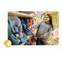 Fotelik samochodowy Ricokids Qway szary 9-36 kg ISOFIX